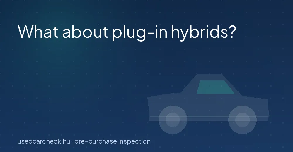 What about plug-in hybrids?