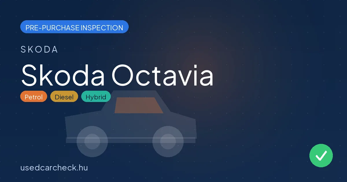 Skoda Octavia pre-purchase inspection